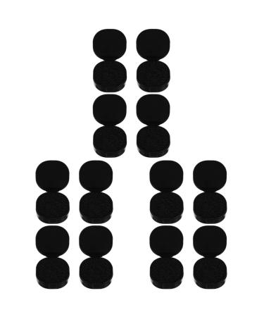 FRCOLOR 12 Pcs Makeup Brush Cleaning Box Makeup Brush Color Removal Sponge Dry Makeup Cleaner Sponge Dry Makeup Brush Cleaner Make up Removal Plastic Box The Lazy Cosmetic