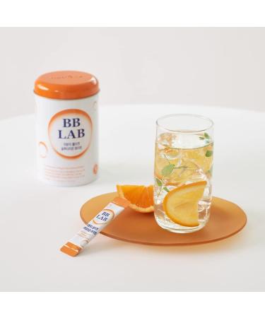 BB LAB Collagen Glutathione White Low Molecular Korean Stick Supplement Fish Peptides Vitamin C Vitamin E Glutathione Fast abosorption Orange Flavor - Buy Online on GoSupps.com