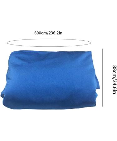 Blue Training Wheels Tube Stretch Fabric Elastic Cloth Ring for Leisure Sports - 600x88cm - International Shipping Available - Buy Online on GoSupps.com