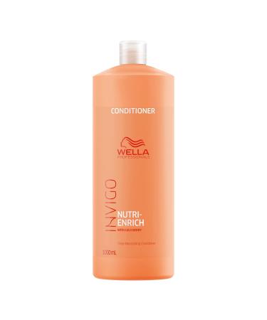 Wella Professionals Invigo Nutri Enrich-Repair care for stressed hair-for smoothness shine and combability-vitamins & minerals from the Goji berry - Buy Online on GoSupps.com