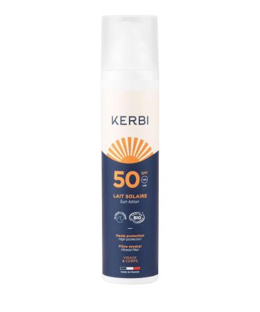 Sun Cream SPF 50 for Face and Body 99% Natural Origin Certified Organic 50 ml