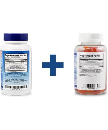 HemRid Max & Fiber Gummies Bundle - Fast Relief for Itching & Burning - Dual Defense Bundle Offer - Buy Online on GoSupps.com