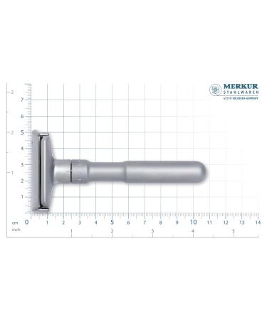 Merkur Futur MK-700002 Adjustable Safety Razor - Brushed Chrome | Premium Quality - Buy Online on GoSupps.com