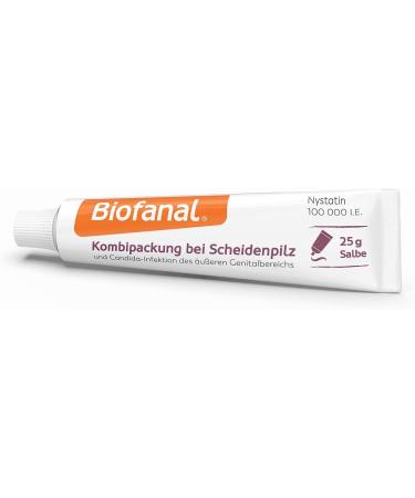 Biofanal Vaginal Fungus Treatment - Nystatin Ointment & Tablets Set (25g Ointment + 6 Tablets) | Effective Relief for Yeast Infection - International Shipping - Buy Online on GoSupps.com