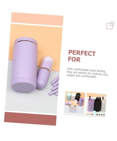 Didiseaon Makeup Brush Set - 5 Pcs Travel Size Cosmetic Brush Kit for Women | Perfect for Eyeshadow & Face Makeup - Buy Online on GoSupps.com