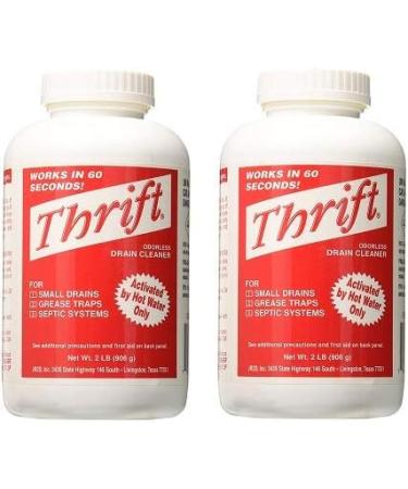 Thrift MARKETING TY-0400879 Drain Cleaner 2 lb - 2 Pack - Buy Online on GoSupps.com