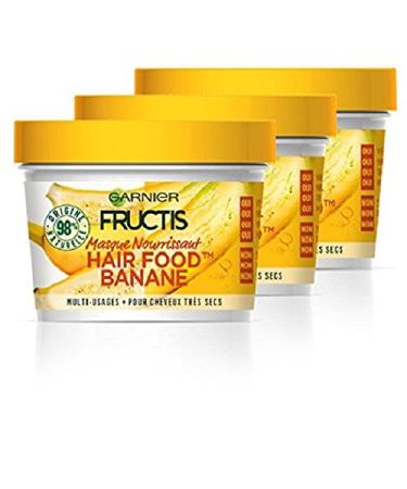 Garnier Fructis Hair Food Nourishing Mask Banana - Pack of 3