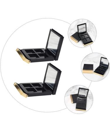 NOLITOY 2pcs Eye Shadow Box Highlighter Eyeshadow Lipstick Case DIY Cosmetic Case Phnom Penh Travel Make up - Buy Online on GoSupps.com