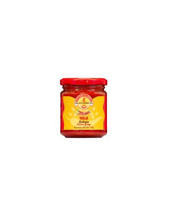 Tutto Calabria Tutto Calabria Artisanal Nduja from Spilinga spreadable and creamy salami in a 170g jar Ideal for aperitifs bruschetta and pizza (pack of 1)