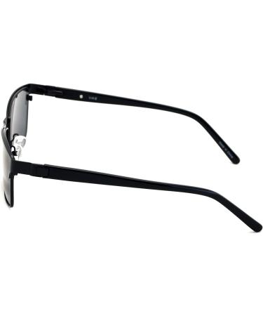 Men's Premium Extra Large 152mm Wide Rectangle Black Sunglasses Reading Glasses - Buy Online on GoSupps.com