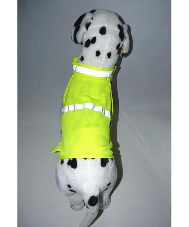 Buy Villcase Reflective Safety Vest for Dogs | High Visibility Breathable Summer Clothing | Fluorescent Yellow Size L | Ideal for Walking Running Hiking - Buy Online on GoSupps.com