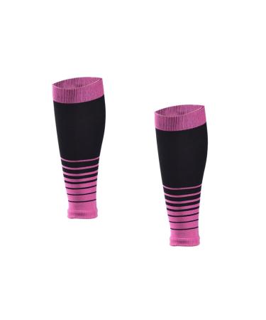 Mobestech Pair Runners Guard Sleeve Calf Wraps Runners Leg Sleeves Calf Support Sleeve Runners Leg Guard Bike Mount Sleeve for Sports Calf Sleeves Shin Brace Compression Purple Support Frame