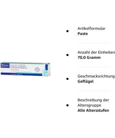 Virbac CET Enzymatic Poultry Toothpaste 70g - Best Pet Dental Care for Dogs & Cats - Fast International Shipping - Buy Online on GoSupps.com