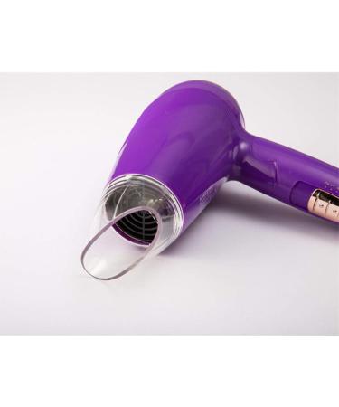 Travel Hair Dryer Portable Powerful Cordless Hair Dryer Quickly Dry Hair Lightweight Quiet Compact Small Mini Hair Dryer (Purple) - Buy Online on GoSupps.com