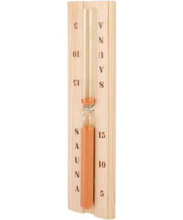 Buy Aatraay Sauna Timer - Premium Pinewood Hourglass for Accurate Hot Tub Timing | Heat Resistant & Stylish Design - Buy Online on GoSupps.com