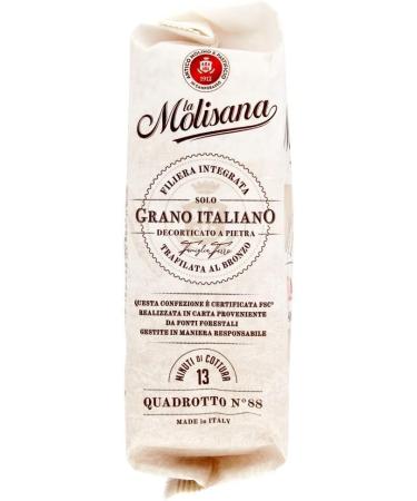  Italian Gourmet E.R. La Molisana Quadrotto N. 88 Pasta Lenta Lavorazione Lot de 5 p tes base de semoule de bl dur Bronze 500 g + Polpa Italian Gourmet 400 g - Buy Online on GoSupps.com