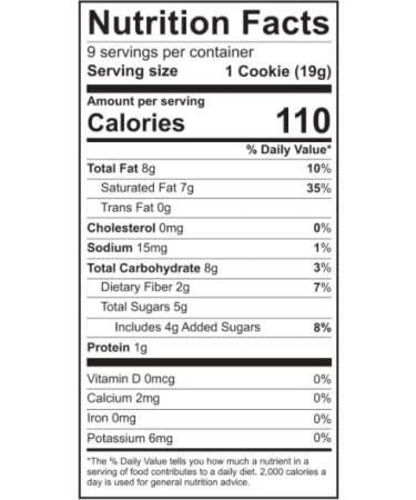 Emmy's Organics Vanilla Bean Coconut Cookies - Gluten-Free, Vegan, Paleo (6 oz, Pack of 8) - Buy Online on GoSupps.com