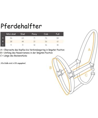 NETPROSHOP Solid Horse Halter - Padded & Adjustable Mini Shetty to Full Coldblood - Red Color - Buy Online on GoSupps.com