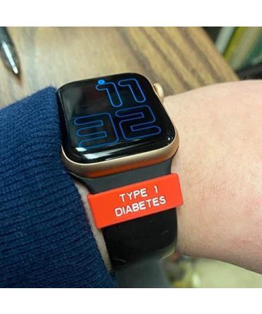 5pcs Silicone Type 1 Diabetic Medical Alert Watch Sleeves - Gel Diabetic Supplies - Buy Online on GoSupps.com