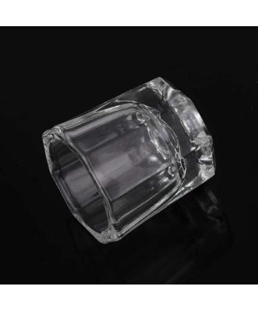 Crystal Glass Acrylic Acrylic Powder Liquid Nail Cup Dish Dappen Bowl Cup Equipment Nail Lid Tools D9R5 Women - Buy Online on GoSupps.com