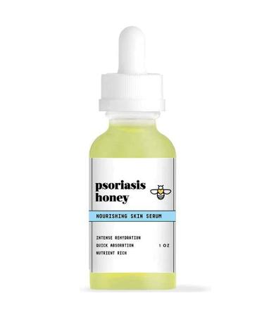 Psoriasis Honey Nourishing Scalp and Skin Serum with Jojoba Oil and Lavender Essential Oils, Versatile Hair, Body and Face Moisturizer Offers Deep Cleansing and Intense Hydration from Top to Toe (1oz) - Buy Online on GoSupps.com