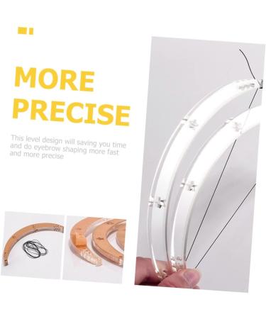 PLAFOPE 1 Set Shaping Eyebrow Shape Mapping Kit Bow Level Ruler Measure Measuring Shaper Marker Auxiliary - Buy Online on GoSupps.com