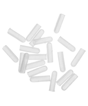 NOLITOY 20pcs Soft Silicone Ear Wax Cleaner Sleeves Comfortable Replacement Tips for Ear Cleaning Tools Compatible Various Wax Removal Devices Portable and Gentle Care Accessories