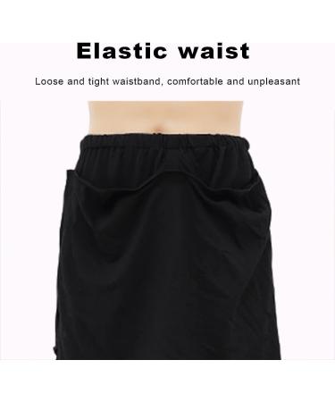 Shop Daily Wear Adult Open Crotch Pants - Skin-Friendly Breathable Postoperative Nursing Pants in Medium Black - Easy On/Off for Comfort - Buy Online on GoSupps.com