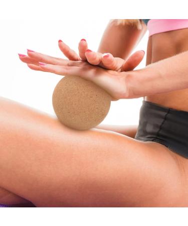 Kisangel Cork Massage Ball - Deep Tissue Myofascia & Foot Massage Device for Plantar Fasciitis & Yoga Relief - Buy Online on GoSupps.com