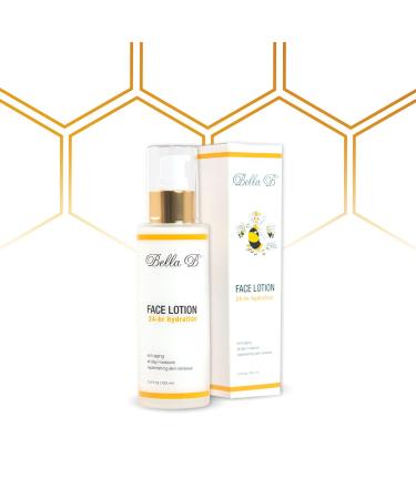 Bella B Face Lotion 3.4 oz Bottle - Facial Glow - Pregnancy Skin Care - Pregnancy Face Moisturizer - Pregnancy Safe - Healthy Beauty - Natural Face Moisturizer - Natural Face Lotion