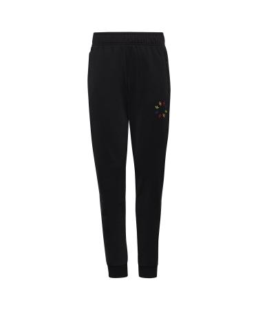 adidas Originals Kids' Adicolor Track Pants Large Black (Trefoil Logo)