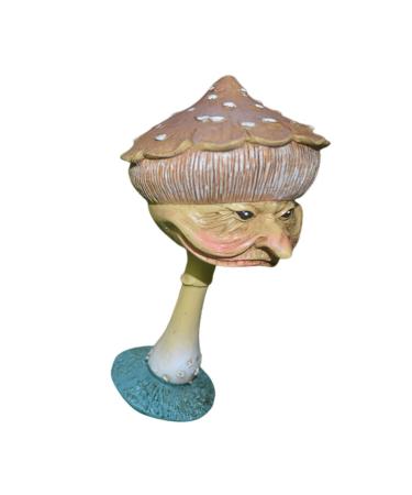 IWOWHERO Mushroom Ornament Halloween Mushroom Figurine Gnomes Mushroom Decor Mushrooms Synthetic Resin