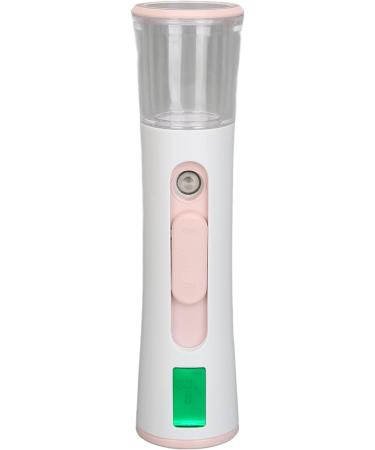 Facial Mist Sprayer Hand Held Facial Humidifier Double Holes High Efficiency 30ml Capacity Ultra Fine Spray for Home and Outdoor Use (Pink) - Buy Online on GoSupps.com