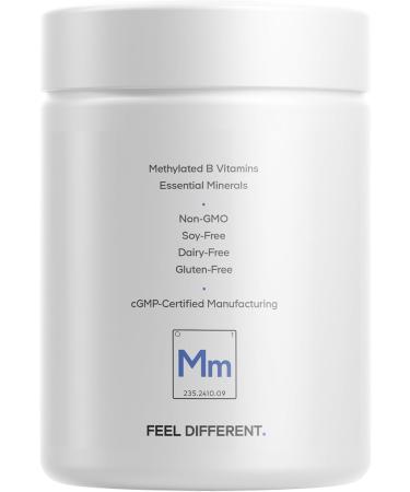 Codeage Methylated Multivitamin Supplement - B-Vitamin Vitamins A C D E K2 B12 Methylcobalamin - L-Methylfolate - Magnesium CoQ10 DIM Probiotics Benfotiamine Lithium Calcium - 90 Capsules - Buy Online on GoSupps.com