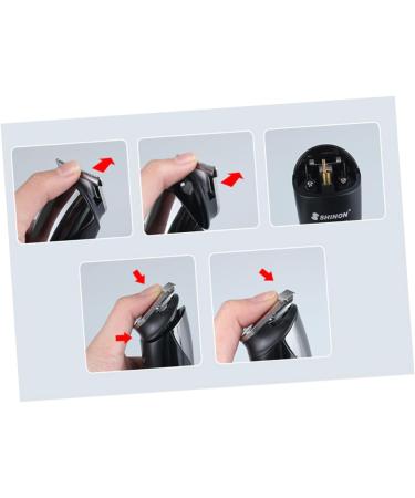 Buy NOLITOY Electric Beard Trimmer Grooming Kit for Men | Cordless Hair Clippers & Shaver Blades - International Shipping Available - Buy Online on GoSupps.com