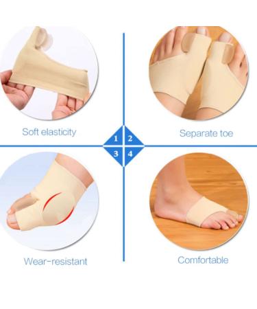 Generico Valgo Beige Corrector - Professional Foot Separator for Pain Relief Bursitis & Comfort | 2 Paia - Buy Online on GoSupps.com
