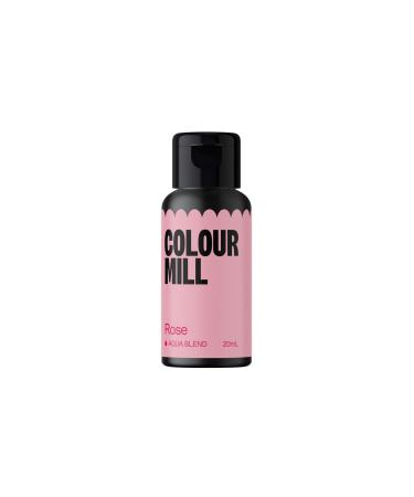 Rose - Aqua Based Colouring 20ml - Colour Mill
