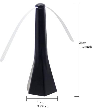 Fly Repellent Fan 2PCS Outdoor Mosquito Insect Repellent Fan Keep Flies and Bugs Away Indoor Mini Bug Blower Repellent Fan - Buy Online on GoSupps.com