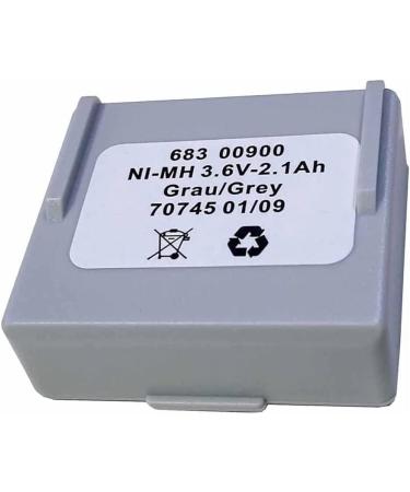 8-Pack 3.6V 68300900 NiMH Batteries for HETRONIC Remote Control | 2100mAh Rechargeable Power Solutions - International Shipping - Buy Online on GoSupps.com