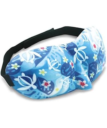 Island Travel Sleep Eye Mask - Honu Turtle Floral | Comfortable Sleep Mask - Buy Online on GoSupps.com