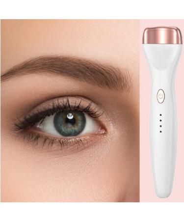 5D Push Heated Eyelash Curler | Smart Temperature Control Handheld Tool - White | Shop Internationally - Buy Online on GoSupps.com