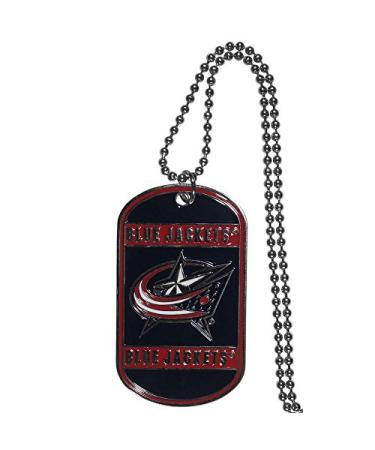 Siskiyou Sports NHL Unisex Tag Necklace Columbus Blue Jackets 26" Metal