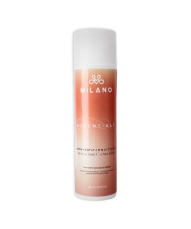 MILANO COLLECTION Ultra Gentle Conditioner for Human Hair and Synthetic Wigs Hair pieces and Extensions - Vegan Cruelty-Free Nourishing and Softening Formula for Daily Wig Care 8 oz Ultra Gentle Conditioner 200ml