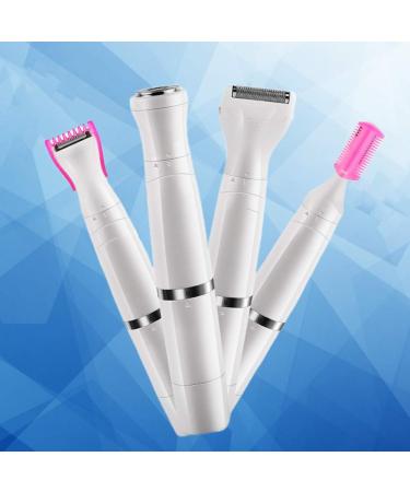 Buy 4-in-1 Electric Razor for Women - Facial & Armpit Shaver Private Trimmer - International Shipping Available - Buy Online on GoSupps.com