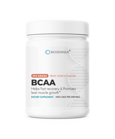 BCAA Powder Fruit Punch Post Workout Muscle Recovery & Tissue Support with Amino Acids 4g BCAAs 2:1:1 for Men & Women Made in USA - Vegan Non-GMO Gluten Free