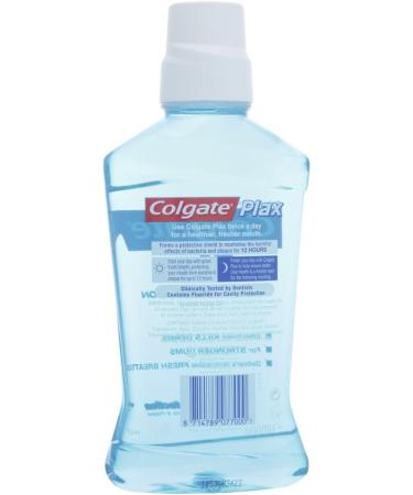 Colgate Plax Multi Protection Cool Mint Mouth Wash - Clinically Tested Fresh Breath & Oral Care - International Shipping Available - Buy Online on GoSupps.com