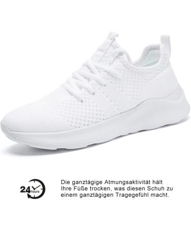 Langfeuu Women's Sneakers - Lightweight Breathable Sports & Running Shoes Slip-Resistant EU Size 39 Perfect for Outdoor & Street Activities - Buy Online on GoSupps.com