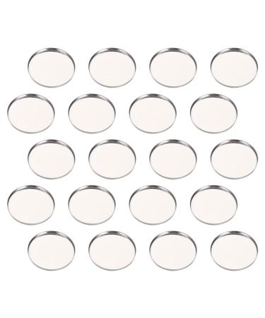 FOMIYES 100 Pcs Eye Shadow Disk Makeup Lipstick Eyeshadow Small Case Eyeshadow Case Miss Cosmetics Simple