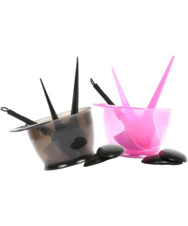 Kit de Teinture Capillaire 5 Pi ces Noir Bol M langeur Peigne Brosse Outils de Coloration Professionnelle pour Salons et Usage Domestique - Buy Online on GoSupps.com