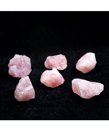 Natural Crystal Rough 30g/pc Natural Raw Pink Rose Quartz Crystal Rough Stone Specimen Crystal Love and Minerals Fish Tank Stone - Buy Online on GoSupps.com